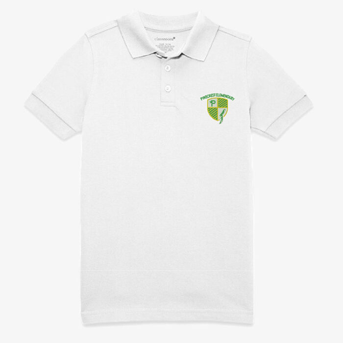 Boys Short Sleeve Pique Polo - Pinecrest Elementary
